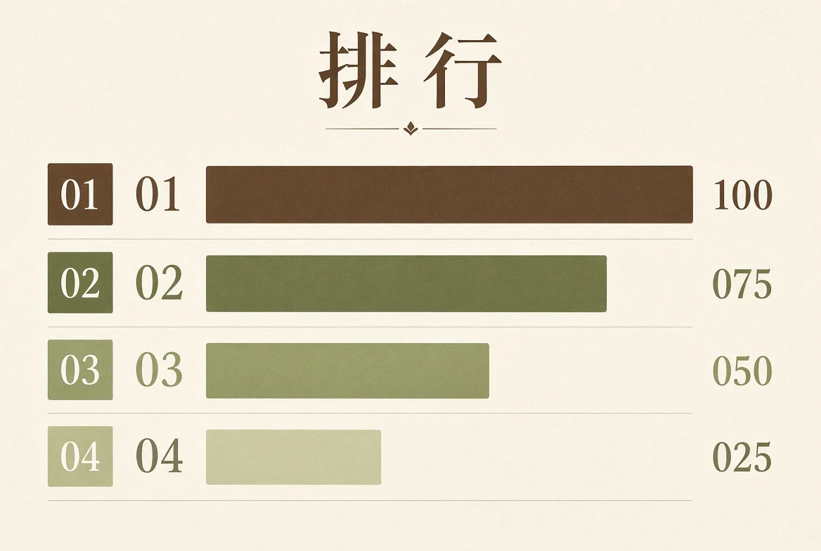 编辑榜单视觉导览